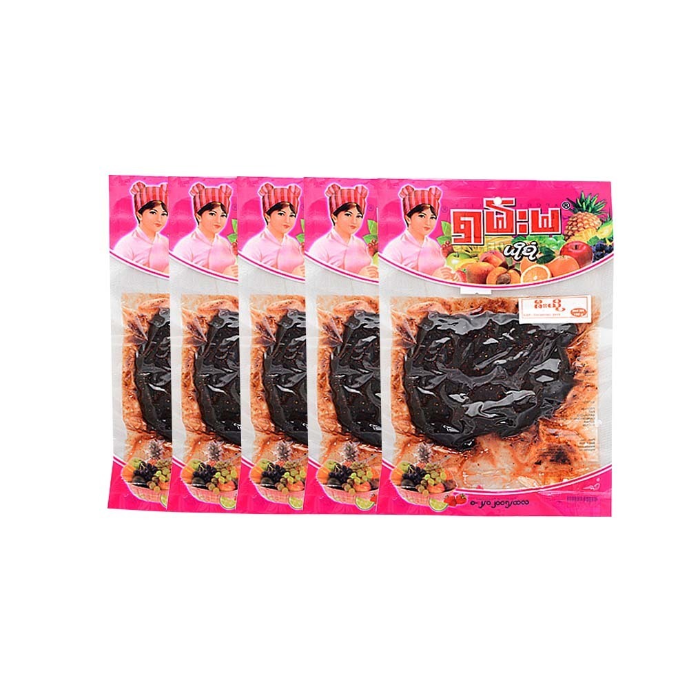 Shan Ma Preserved Plum Spicy Wet 140Gx5PCS