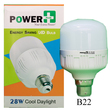 Power Plus LED Bulb PPB (B22-28W) White PPB-B22-28W