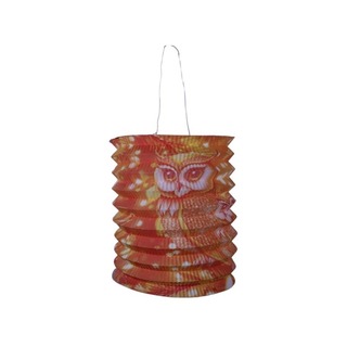 Uncle Gyi Owl Cylinder Paper Lantern (Big) 10PCS x 1Pack Yellow