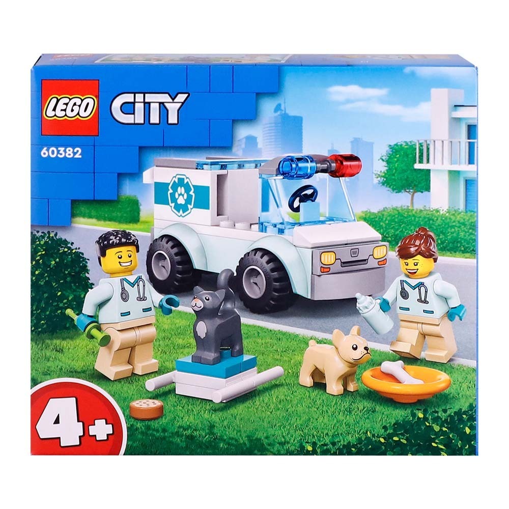 Lego City Vet Van Rescue No.60382