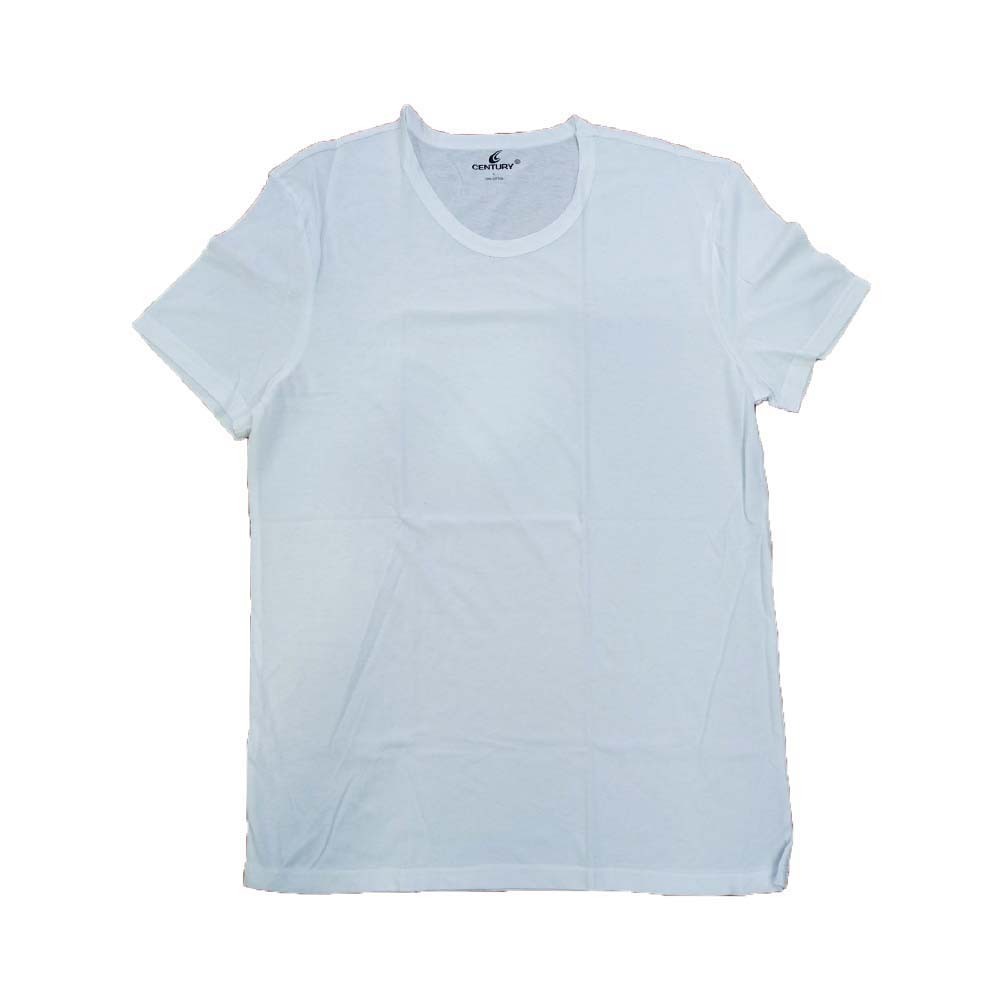 Century T Shirt S/S White Large CMIW-002