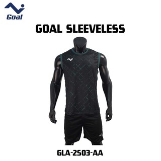 Olympic Goal Sleeveless Jersey GLA-2503-AA Black XXL