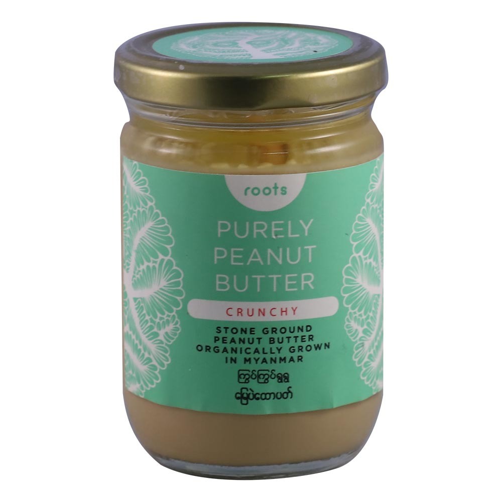 Roots Organic Purely Peanut Butter Crunchy 230G