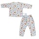 Tiny Cozy Toddler Comfy Set TC1033T White & Pink Anpanman