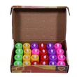 Uncle Gyi Multicolor Flameless LED Candles Set 24PCS x 1Box