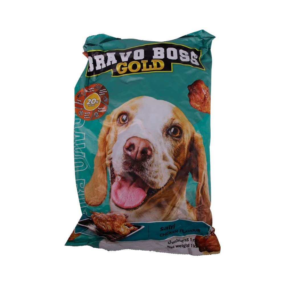 Bravo Boss Dog Food Chicken 1KG