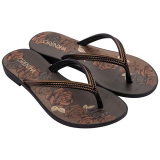 Grendha + Acai Energia Fem Flip (No-6) Dark Brown
 118060AW90306