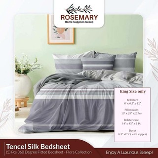 Rosemary Flora Collection Bedsheet Set (5PCS) RM-RM-TBS1001 (TB-10)