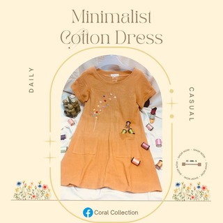 Coral Collection Embroidered Dress CC-006-3 M