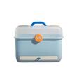 Milk Bottle Storage Box Blue