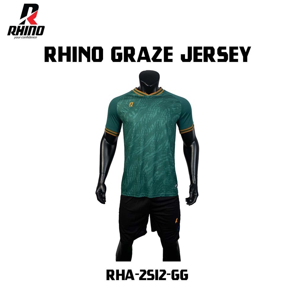 Rhino Graze Jersey RHA-2512-GG Dark Green XXL