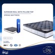 Cozy Superior Roll With Pillow Top Mattress King 