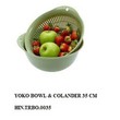 Yoko Bowl And Colander Set 35Cm HIN.TRBO.0035 (375x346x167 MM Diameter-35CM(