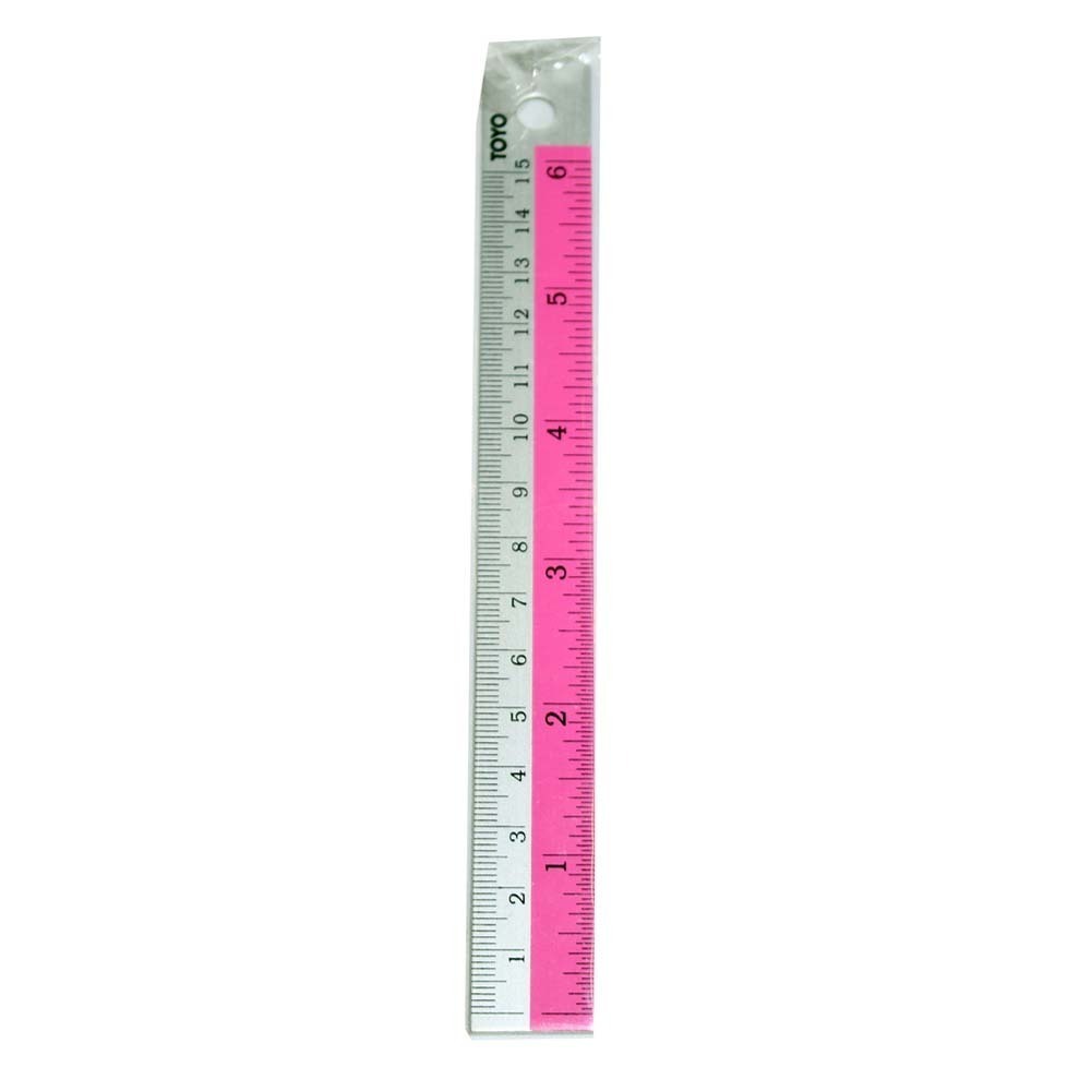 TOYO Aluminium Ruler (ARC-6)