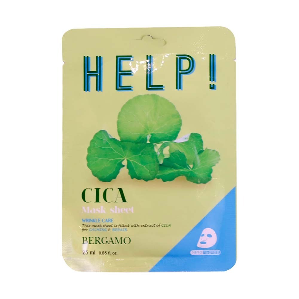 Bergamo Help Cica Face Mask 25ML