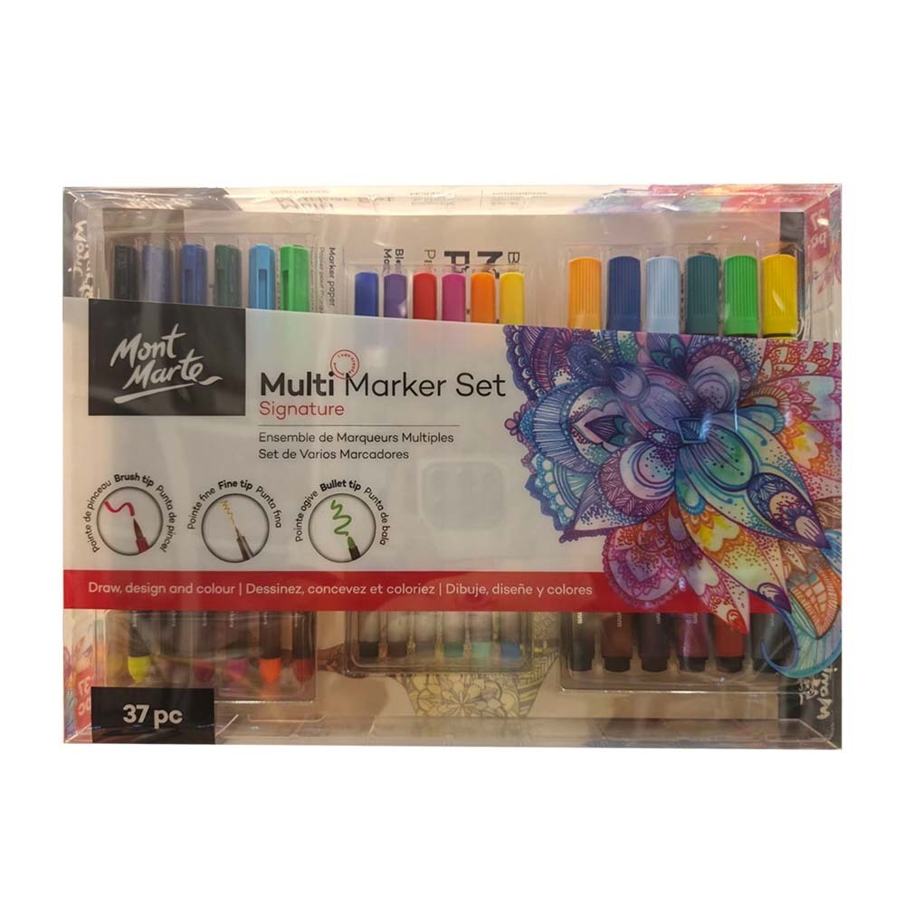 Mont Marte Muti Marker Set 37PCS MMGSOO36-V03