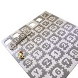 Eva Play mat Train Design with Alphabet (grey color) 36pieces