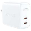 Acefast A31 Pd50W Gan (USB-C+USB-C) Dual Port Charger 27050002 White