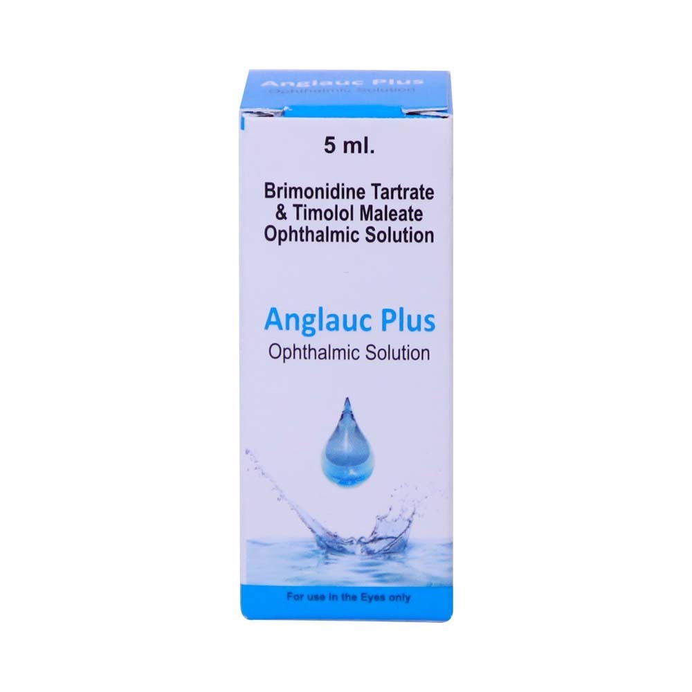 Anglauc Plus Brimonidine & Timolol Eye Drop 5ML