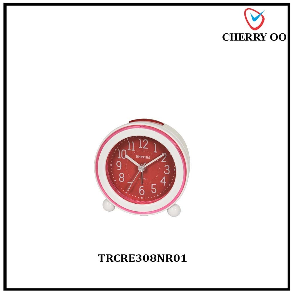 Rhythm Table Clock TRCRE308NR01  Cherry Oo