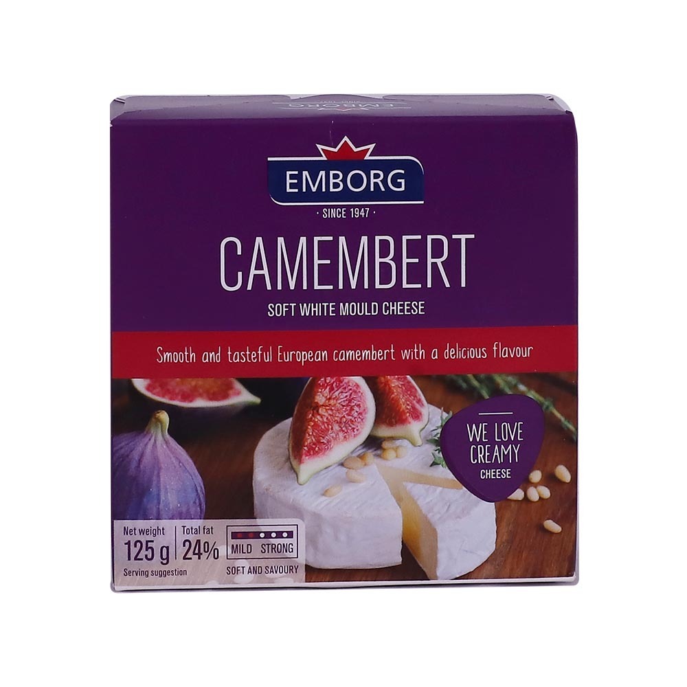 Emborg Camembert Cheese 125G