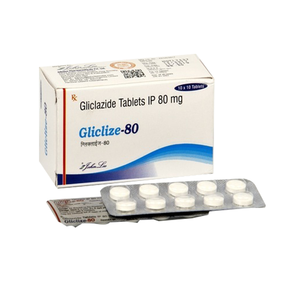 Glizide Gliclazide Bp 80MG 10Tablets
