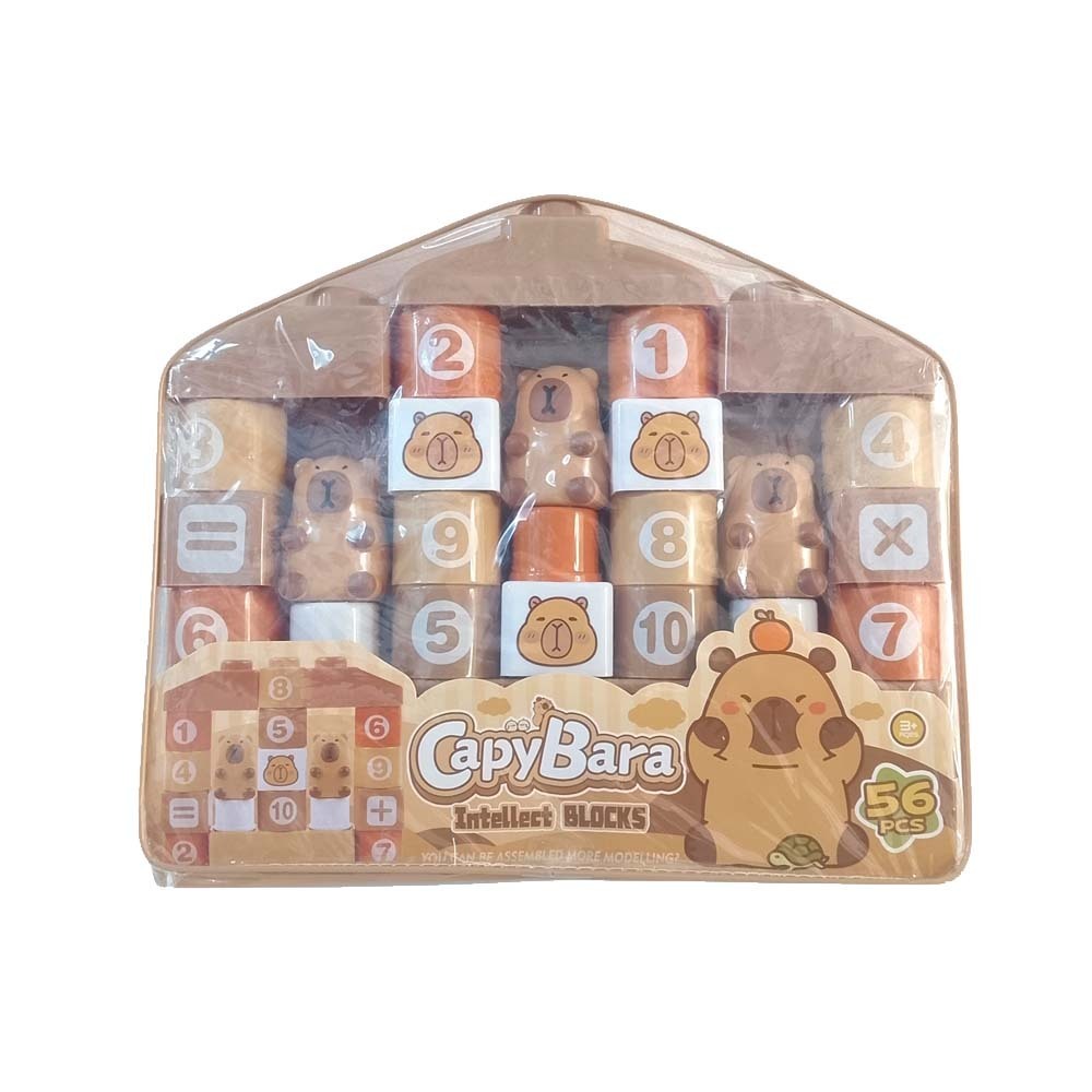 Baby Cele Capy Bara Intellect Blocks 56PCS 11120