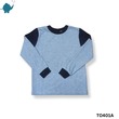 Max & Mia Boy Long-Sleeve Top TO401A-LGY Medium