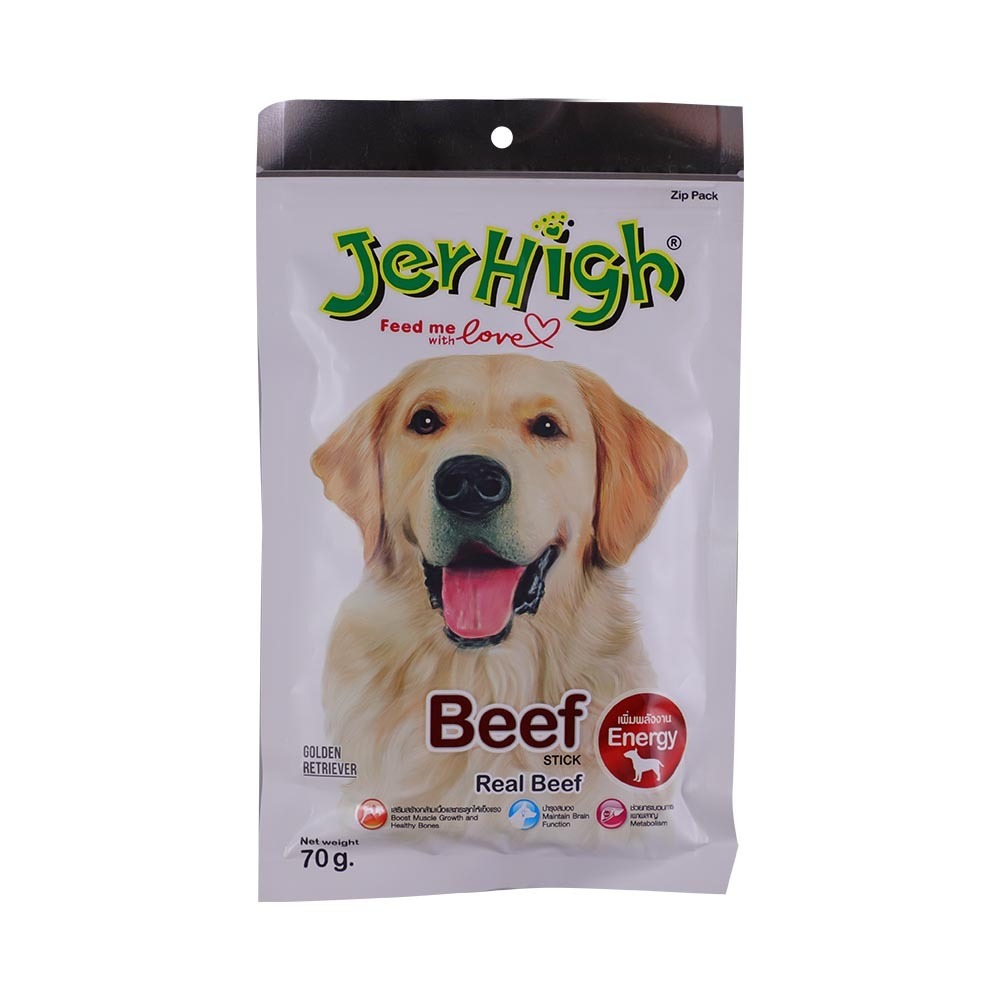 JerHigh Dog Snack Food Beef 70G