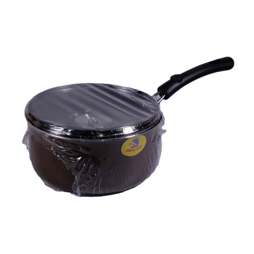 Happy Cook Non Stick Sauce Pan With Glass Lid 20cm