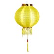 Uncle Gyi Round Paper Lantern with Tassel 10in