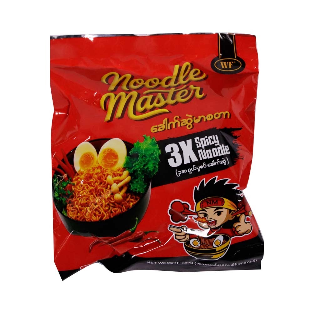 Noodle Master 3X Spicy Noodle 100G