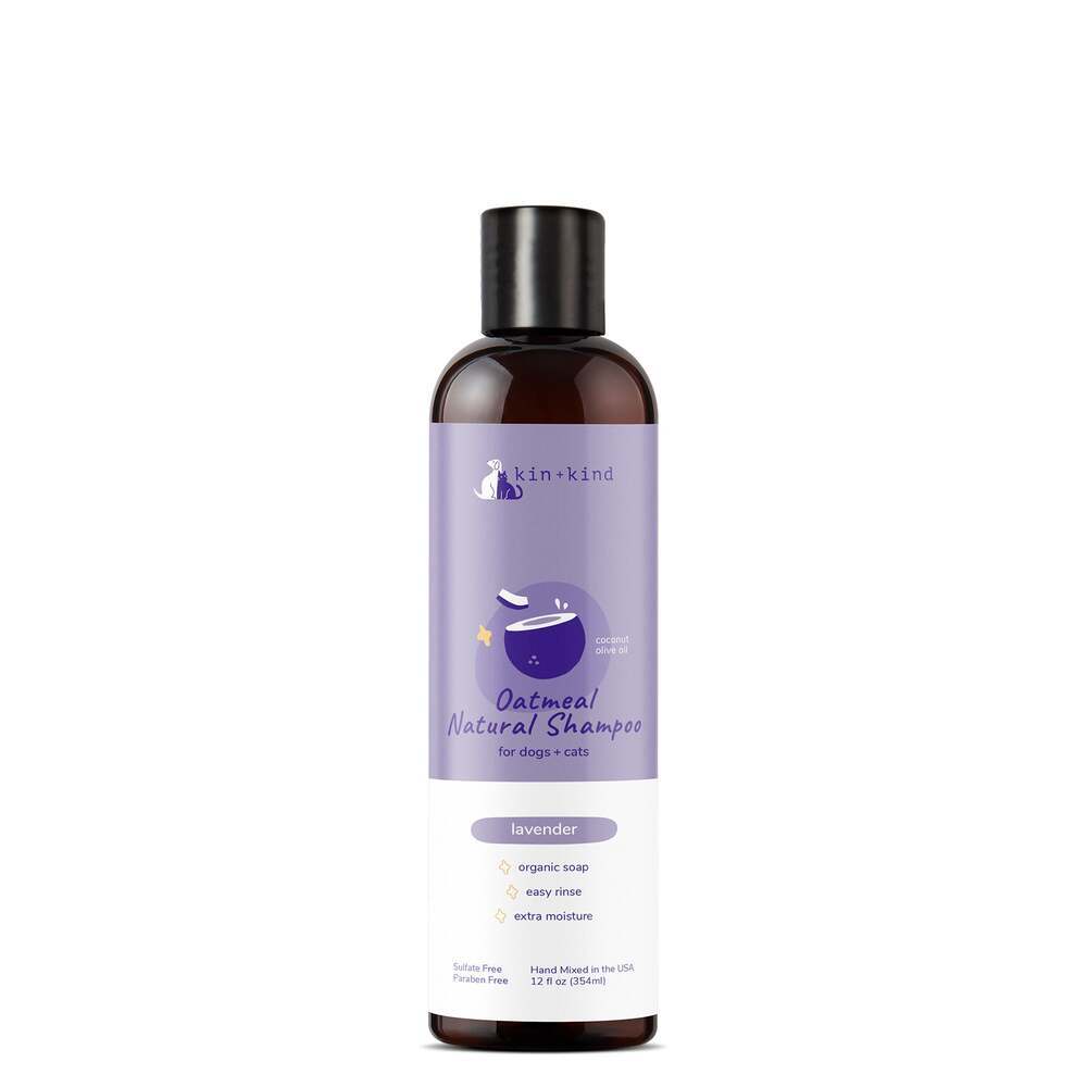 Kin + Kind - Oatmeal Shampoo for Dogs and Cats (Lavender)