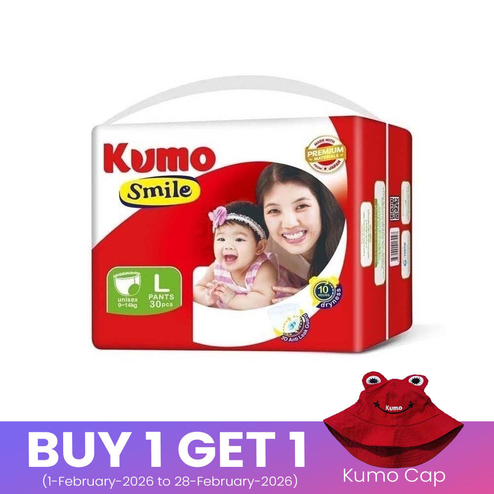 Kumo Smile Jumbo Pants Large (1Pack x 30PCS)