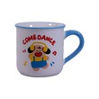 MGOU Ceramic Cup Blue White (QY-2061-420ML)