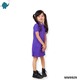 Max & Mia Kids Girl Polo Dress MM9929 Purple XL