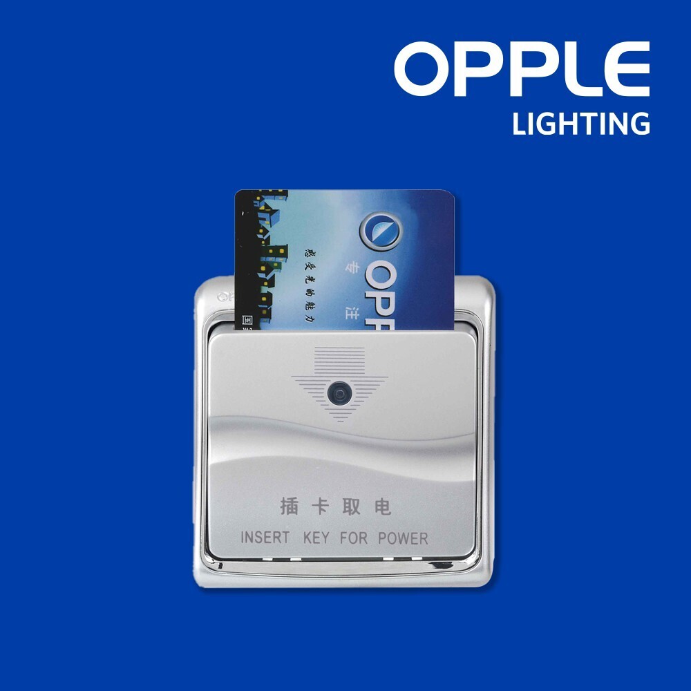 OPPLE OP-E06S6701-Y1-Key Card Switch Switch and Socket (OP-23-241)