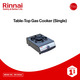 Rinnai Table-Top Gas Cooker RV-150(G) Silver