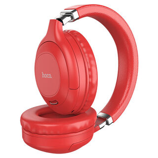 W32 Fun Move Bluetooth Headphones  Red