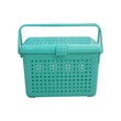 Rino Muti Basket With Cover 49X36X33CM No.7840