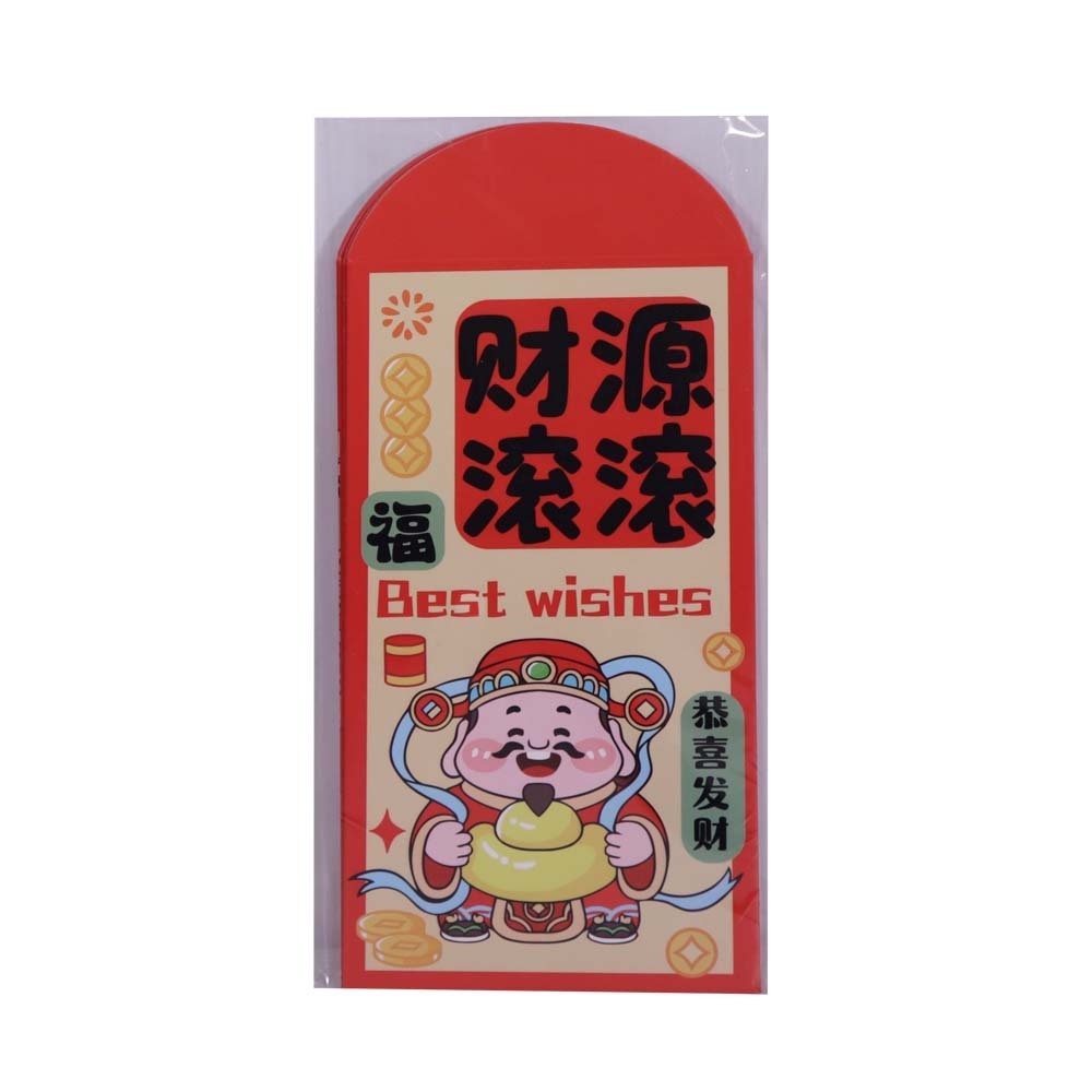 FG CNY Red Packet 9 x 17cm 6PCS No.9405