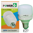 Power Plus LED Bulb PPB (E27-28W) White PPB-E27-28W