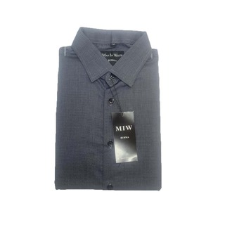 Man In White 7 Colour ရှပ်အင်္ကျီလက်ရှည် ခဲရောင် MIW-055 (XS)