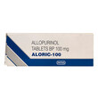 Aloric-100 Allopurinol Bp 100MG 10Tablets 1X5
