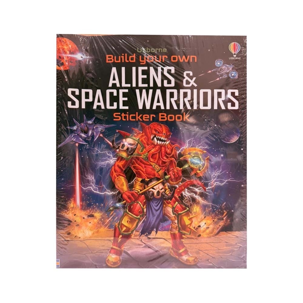 Aliens And Space Warriors Sticker Book