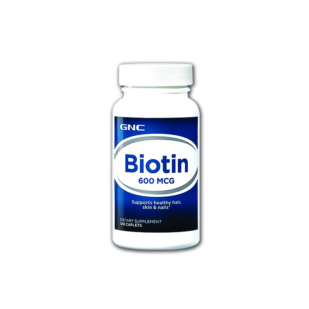 GNC Biotin 600MCG Hair Skin & Nails 120Caplets