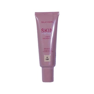 Silkygirl Skin Perfect Liquid Foundation 25ML 01