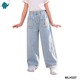 Max & Mia Kid Girl Wide Leg Jean Pant MLH157 Jean (100)