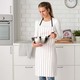 Ikea Hildegun Apron, 63X84 CM White 604.840.47