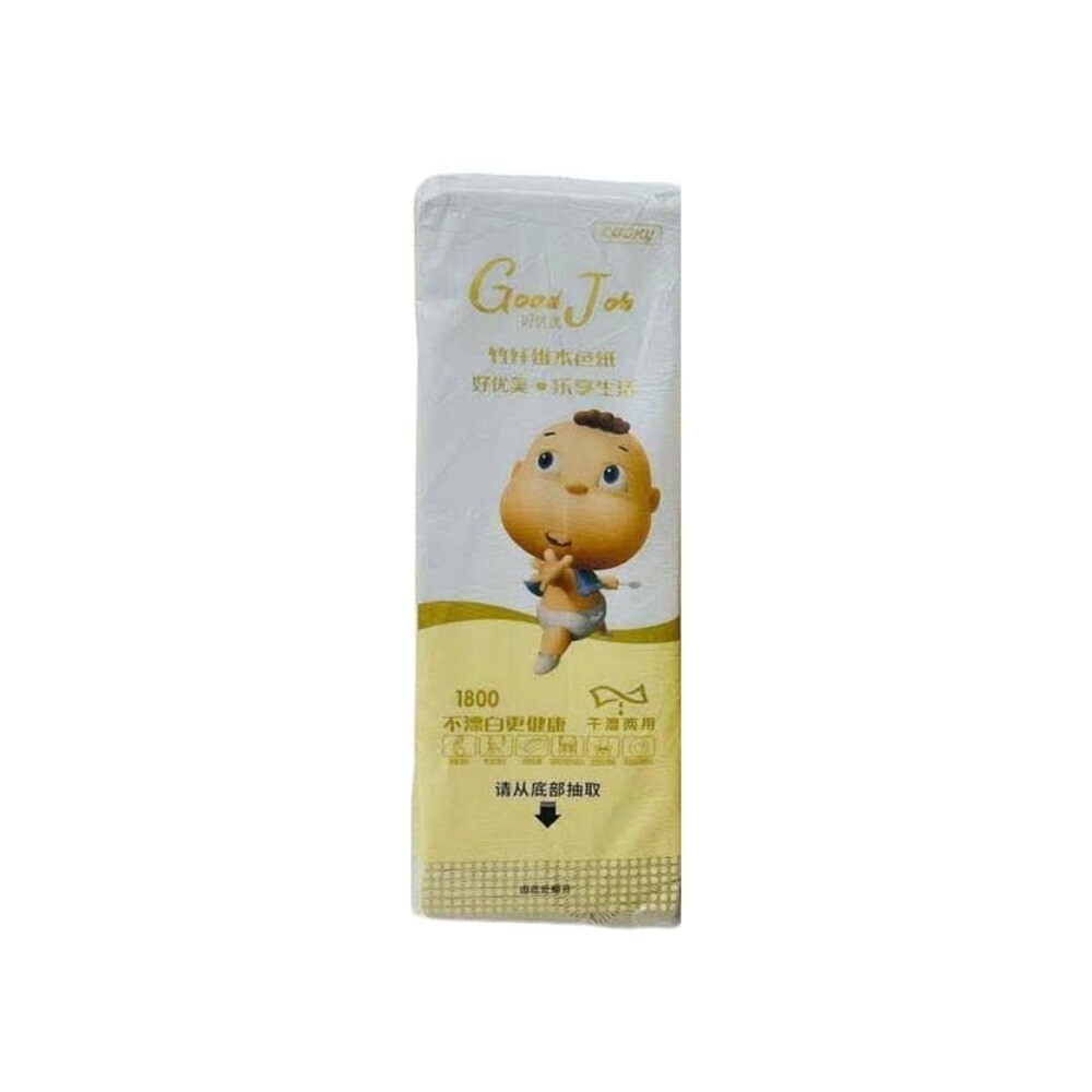 KPT Pull Down Bamboo Fiber Facial Tissue KPTBPC00119